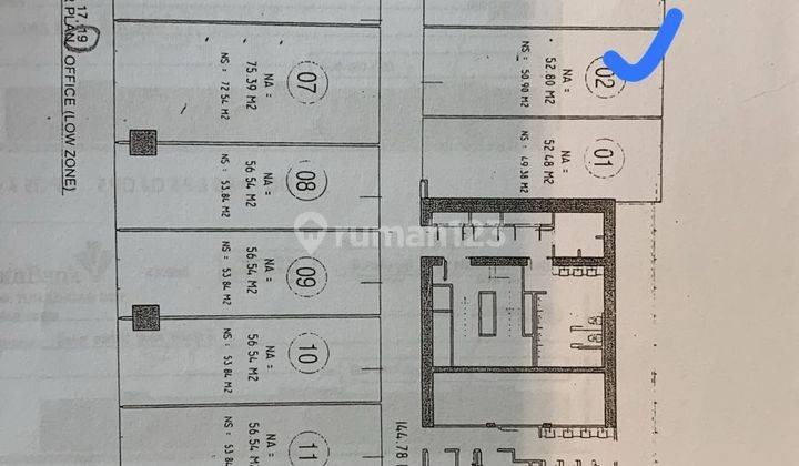 jual Rugi Baru Gress Office Pakuwon Tower Tunjungan Plaza Sby 1