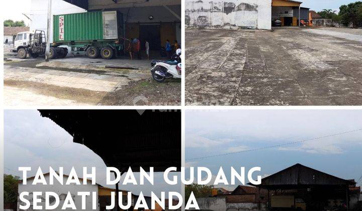 Dijual disewakan Tanah Gudang Cocok Untuk Industri Sidoarjo 1