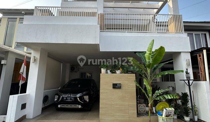 Rumah Mewah 4lantai di Cluster Antapani Dengan View Sunset Gunung 1