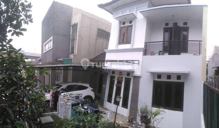 tampak depan rumah bagus siap huni di