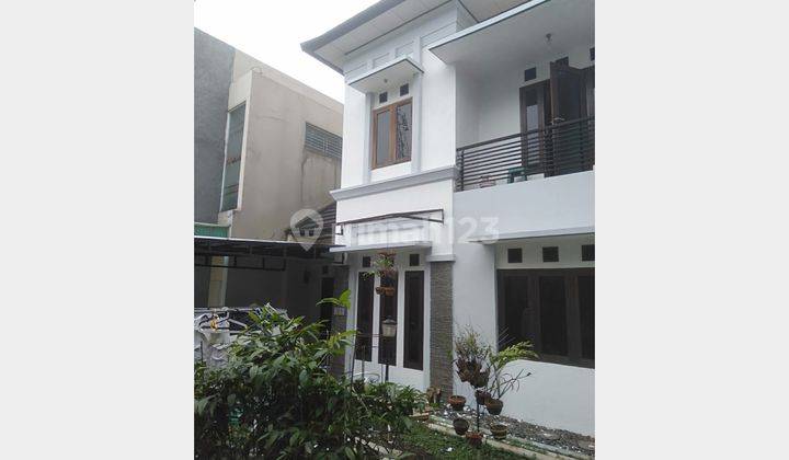 tampak depan rumah bagus siap huni di
