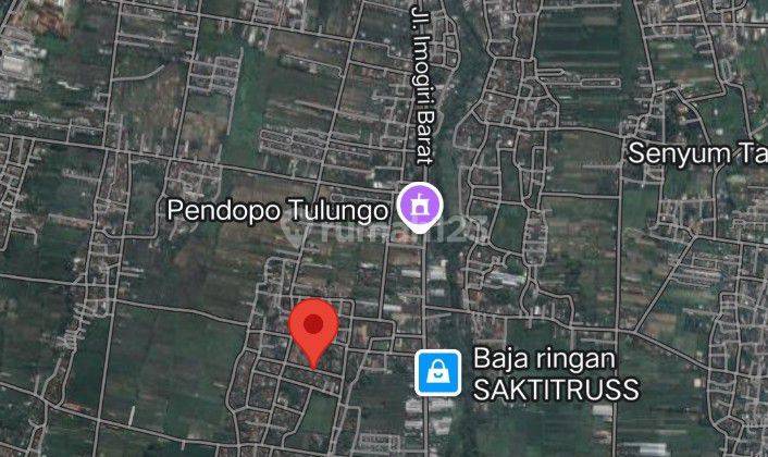 Tanah SHM Pekarangan 188 m² Belakang Pasar Ngoto Jl. Imogiri Barat 1