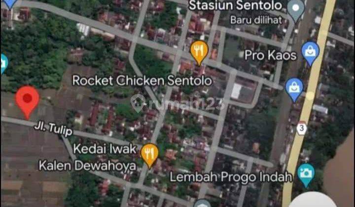 Tanah SHM Sawah 817 m² Dekat Pusat Keramaian Sentolo 1