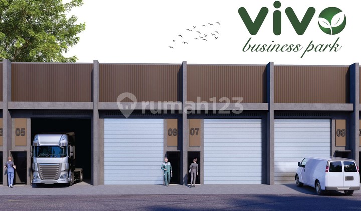 Gudang Murah Vivo Business Park Dekat Bandara dan Tol di Neglasari