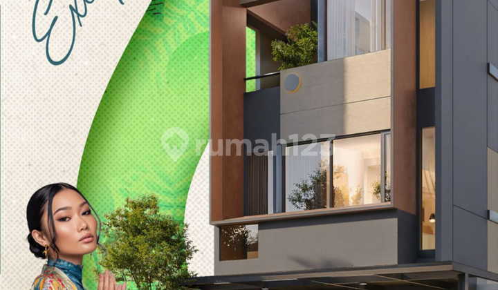 Enamaste Collection, Rumah Murah 2 Lantai di Park Serpong