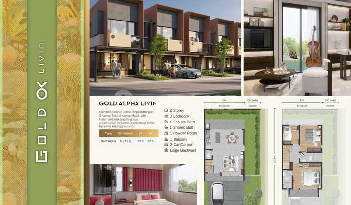 Rumah Murah Enamaste Collection Strategis di Park Serpong Legok 2