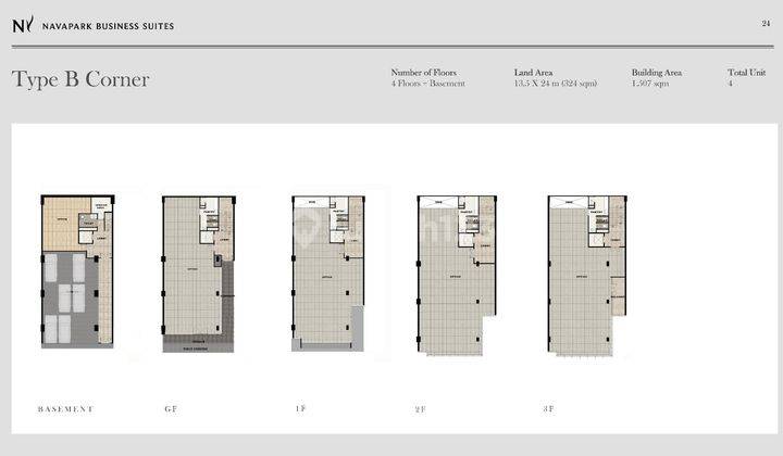 Ruko Baru Navapark Business Suites Dengan di Business District 2