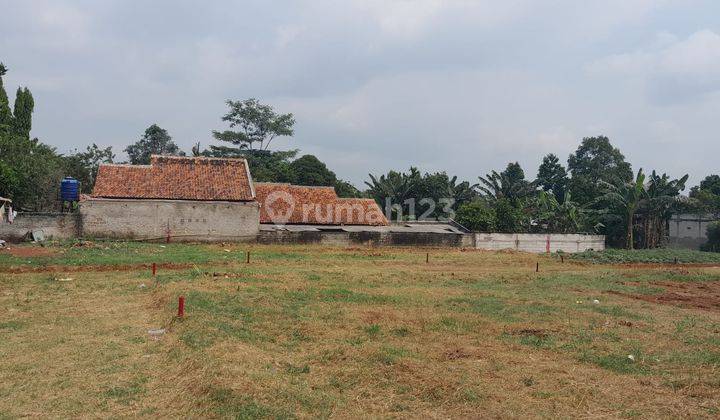 Tanah Bogor Dijual 5 Menit Jl. Serpong - Parung SHM Per Unit  1