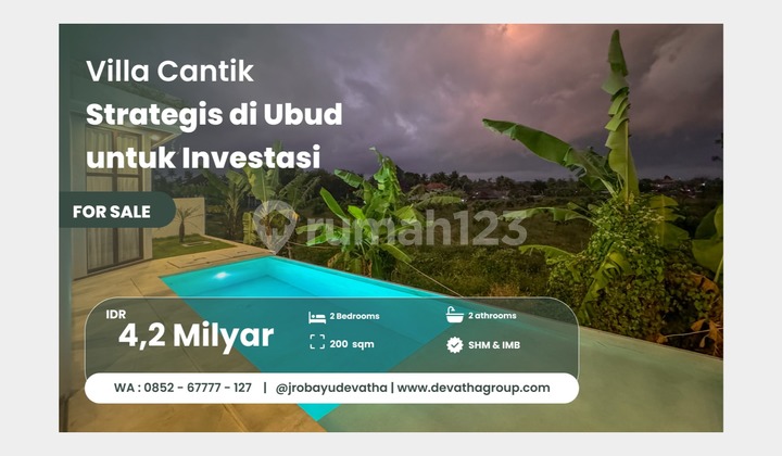 VILLA MURAH DI GIANYAR BALI | OCCUPANCY 95% AIRBNB