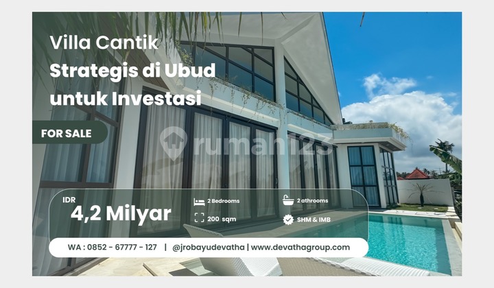 VILLA MURAH DI GIANYAR BALI | OCCUPANCY 95% AIRBNB