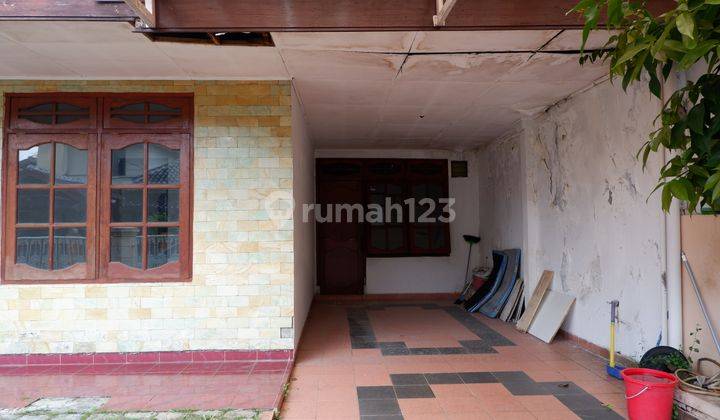 garasi/carport rumah asri komplek palapa siap
