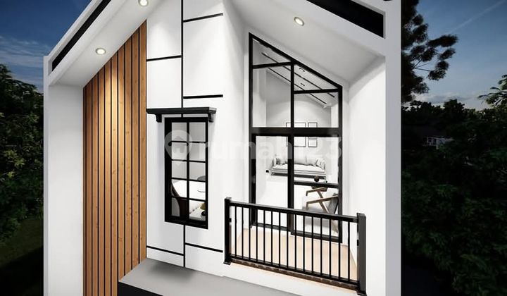 Rumah 2lantai Fre Custom Design Layout View Nuansa Danau Lakeside  2