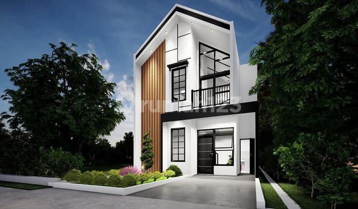 Rumah 2lantai Fre Custom Design Layout View Nuansa Danau Lakeside  1