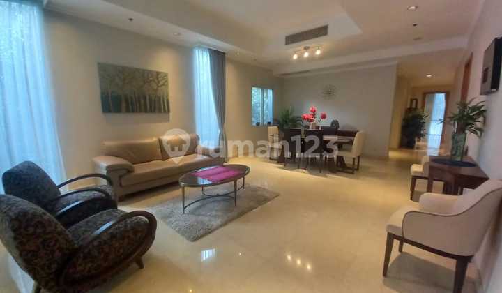 Sudirman Residences Apartment 3 BR Furnished Nice Size 236 2