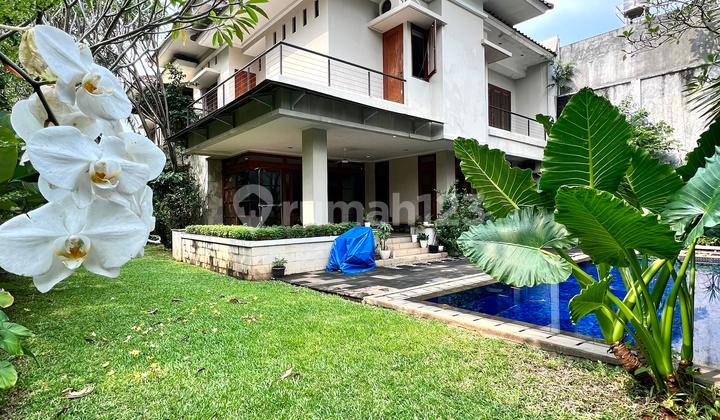 For Sale!! Dijual Rumah Cantik Siap Huni Dalam Komplek Kemang Jakarta Selatan