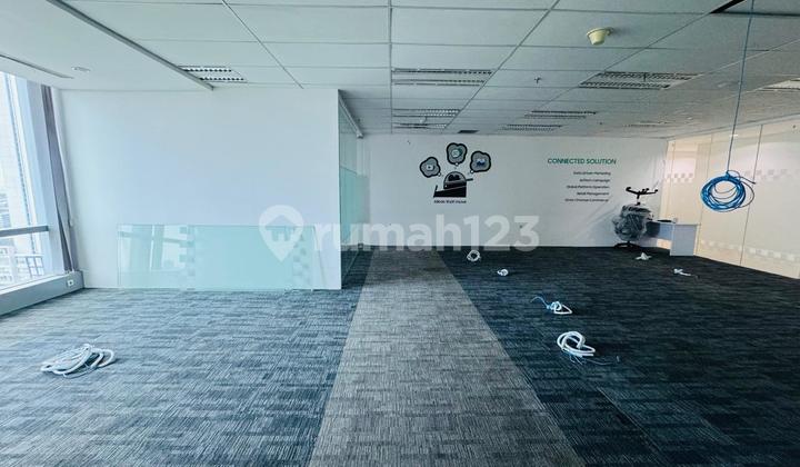 For rent: Office space at TCC Batavia One, Central Jakarta, size 300sqm, high floor.