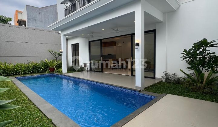 Turun Harga!! For Sale Brand New Modern Tropical di Cilandak Tengah Jakarta Selatan 2