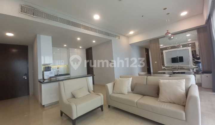 For Rent Apartment Anandamaya Residence, Central Jakarta, High floor, Furnished, City view