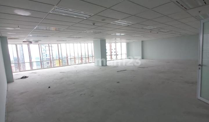 For Rent Office South Quarter Tower A South Jakarta - Bare Condition Size 246.94 Sqm Middle Floor