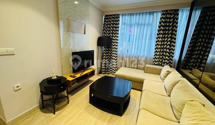 CHEAPEST! For Rent Kuningan Place Apartment South Jakarta Full furnished, size 65sqm, Low floor 2