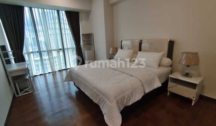 For Rent: Anandamaya Residence Apartment, 133 Sqm, High Floor, Sudirman View, Central Jakarta