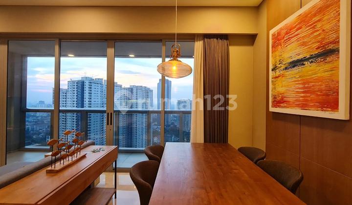 Disewakan Apartemen Anandamaya Residence, Furnish Japanese style Design, 2 BR+1, size 150sqm,  view city 2