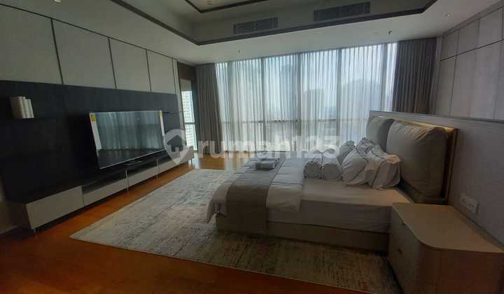 For Rent Apartment Anandamaya Residence Central Jakarta 4BR+1 size 363sqm Private Pool, Private Lift, City View