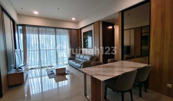 For Rent Apartment Anandamaya Residence High Floor Central Jakarta 2