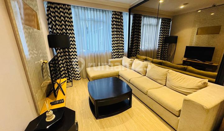 CHEAPEST! For Rent Kuningan Place Apartment South Jakarta Full furnished, size 65sqm, Low floor