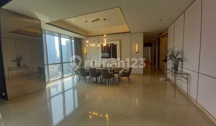 Disewakan Apartemen Anandamaya Residence Jakarta Pusat 4Br+1 Size 363Sqm Private Pool, Private Lift, View City 2