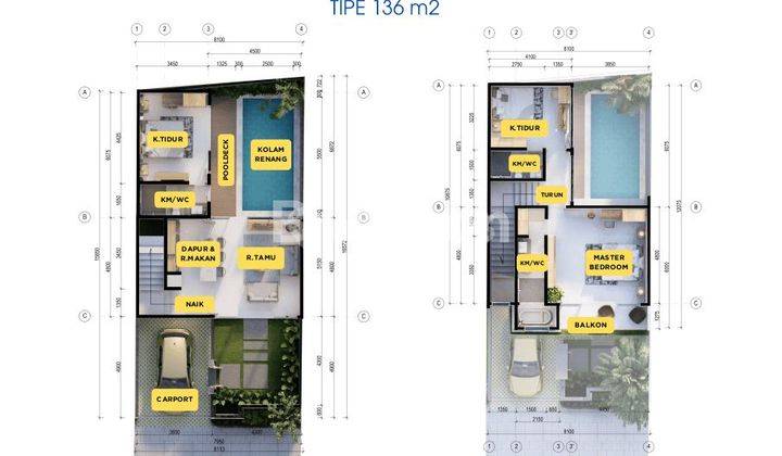 2 STORY TROPICAL VILLA MODERN DESIGN PECATU BALI 2