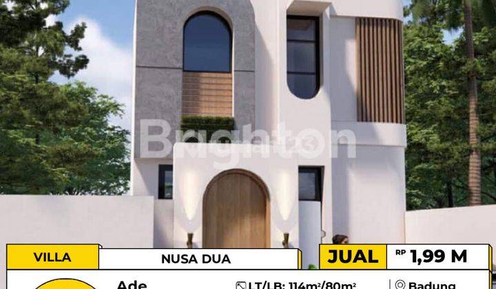 For Sale 2br Villa Mumbul Nusa Dua Bali Already SHM 1