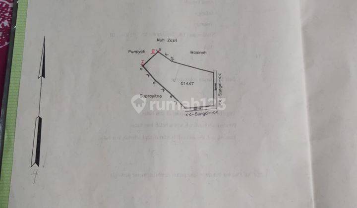 Tanah  1916 M2,Lokasi 500 meter dari UKSW FTI,260 meter dari Perum Wahid 2