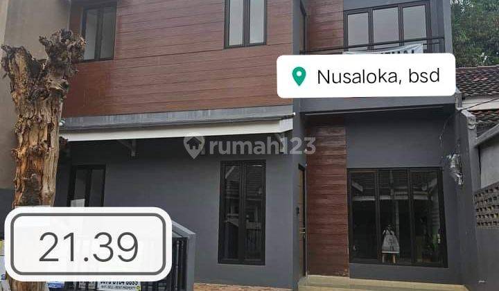 Rumah Baru 2 Lantai Bsd 2,2 M Nego 1