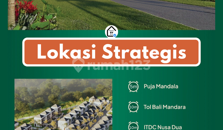 Most Affordable Cluster House in Nusa Dua Bali Tourist Area 2