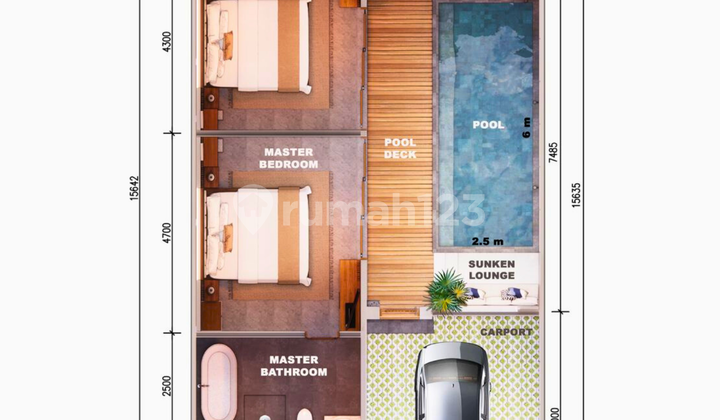Villa Di Jimbaran Dekat Ke Mall Dan Kawasan Wisata 2