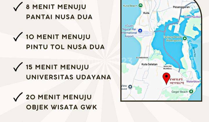 Rumah Modern Harga Murah Di Nusa Dua 6