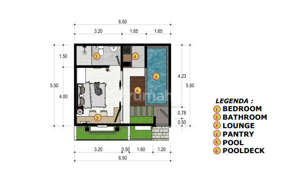 Villa Mewah Dengan Fasilitas Lengkap 2