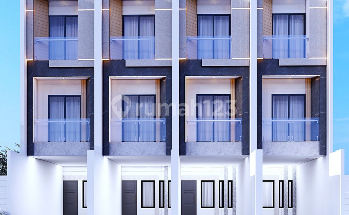 For Sale 3-Story New House in Tanjung Duren, West Jakarta