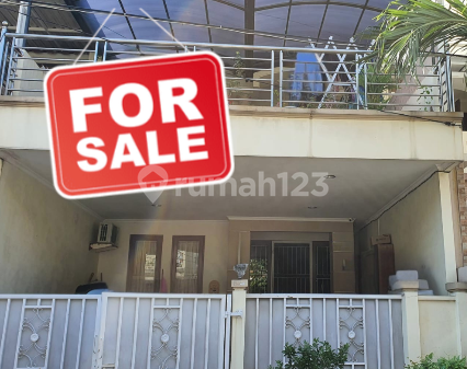 Rumah 2 lantai di Taman Puspa, Harapan Indah