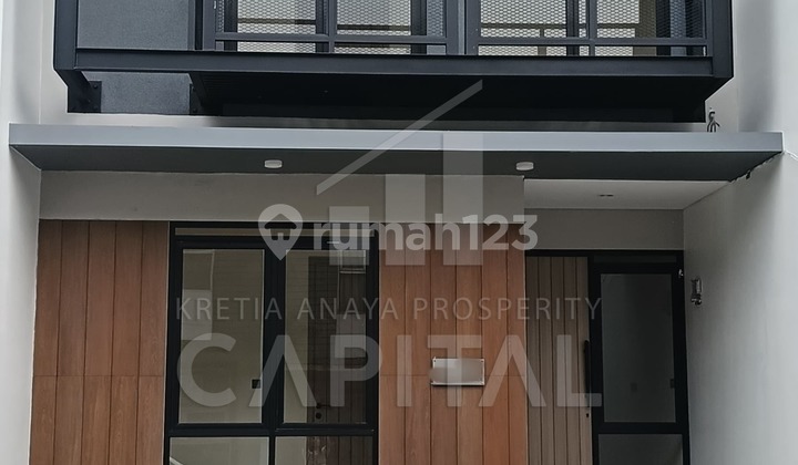 Rumah Baru Design Modern Minimalis 2Lt di Antapani 