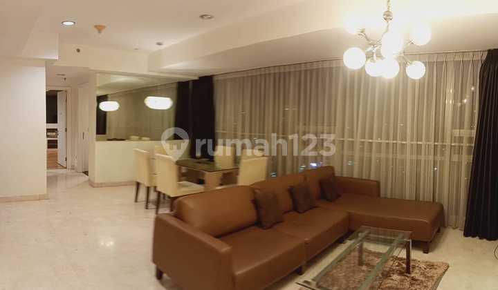 For Rent 3Br Furnished Private Lift Strategic Kemang South Jakarta Infinity Apartment 3 Bedrooms Furnished Good