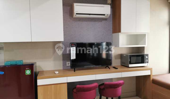Dijual Apartemen Studio Full Furnished Cikarang Lantai Tinggi