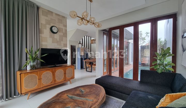 For Sale Sanur Villa with Rice Field View, 10 Minutes to Sanur Beach