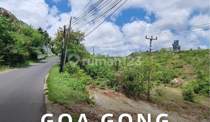 Tanah Luasan Besar Di Goa Gong View Gwk 14 Menit Ke Melasti Beach