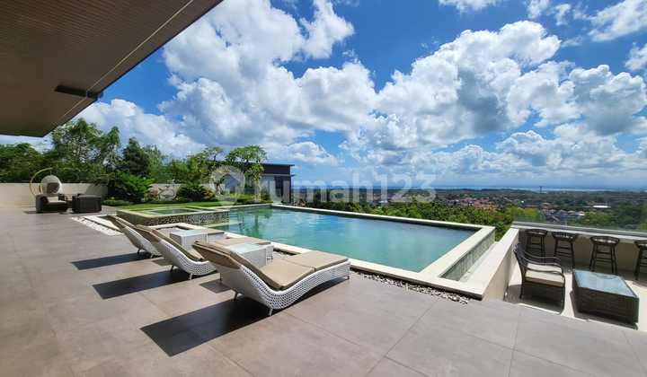 Villa Luxury Dengan Unblock View Di Jimbaran Bali 