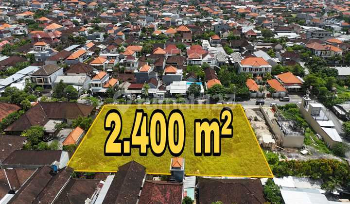 Tanah Akses Jalan 10m Di Tukad Batanghari Renon Denpasar Bali