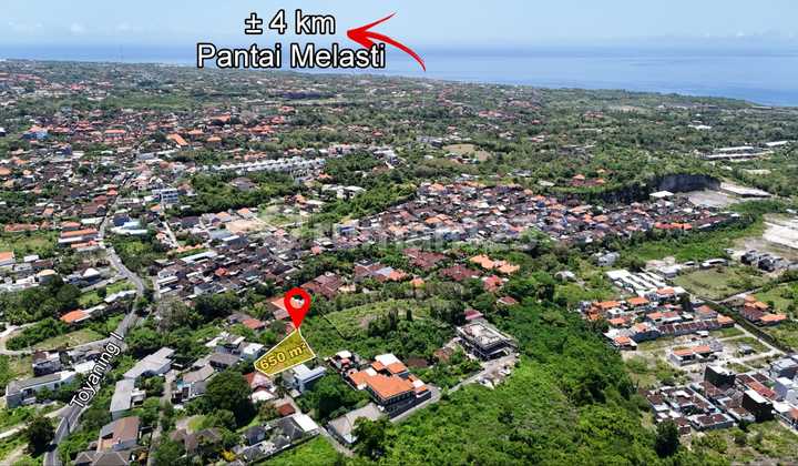 Tanah Link Villa Di Toyaning Ungasan Bali 5 Menit Ke Melasti