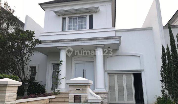 Rumah Ada Private Pool 2 Lantai Semi Furnished Cluster De Maja  1