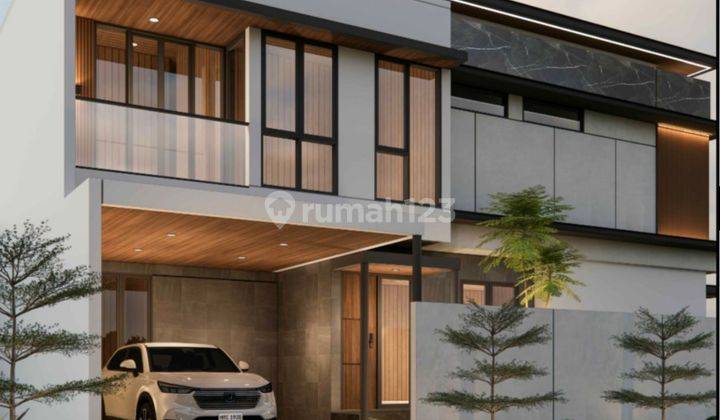 Rumah Hoek Brand New 2 Lantai Di Villa Melati Mas  1